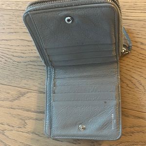 Balenciaga Classic Flip Wallet with Zipper